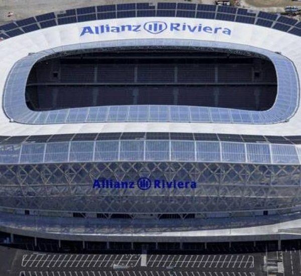 Fire protection at the Allianz Riviera Stadium in Nice